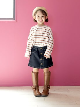「こどもコーデ」｜sorotto_sさん（キッズ・110cm）の秋コーディネート