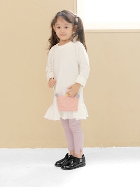 「アイテム（ドレスシューズ）」を使った、sorotto_sさん（キッズ・110cm）の秋コーディネート