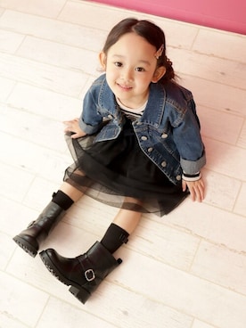 「SOROTTO（ソロット）のアイテム」を使った、sorotto_sさん（キッズ・110cm）の冬コーディネート