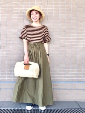 override_officialさん（レディース・152cm）の春コーディネート