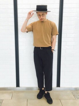 override_officialさん（メンズ・171cm）の春コーディネート