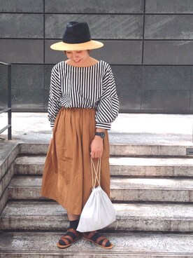 「arth」｜override_officialさん（レディース・152cm）の夏コーディネート