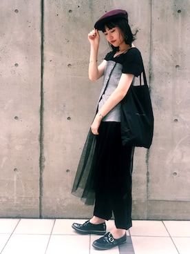 「SAINTLAURENTPARIS」｜override_officialさん（レディース・168cm）の夏コーディネート