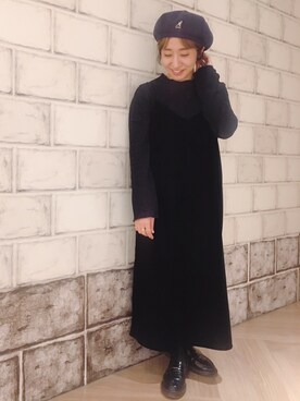 override_officialさん（レディース・155cm）の冬コーディネート