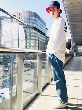 override_officialさん（メンズ・171cm）の春コーディネート