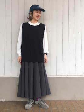 override_officialさん（レディース・152cm）の春コーディネート