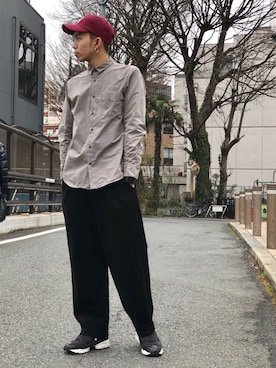 override_officialさん（メンズ・178cm）の冬コーディネート