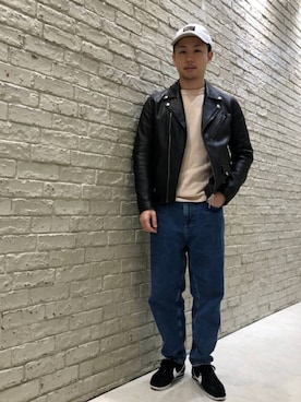 override_officialさん（メンズ・171cm）の冬コーディネート