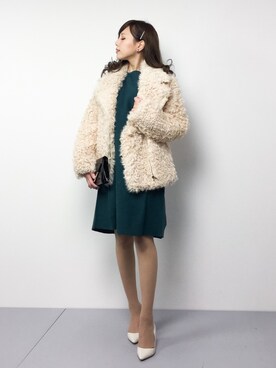 JULIAさん（レディース・160cm）の冬コーディネート