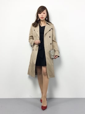 「sankyo shokai（サンキョウショウカイ）のアイテム（ジャケット/アウター）」を使った、JULIAさん（レディース・160cm）の春コーディネート
