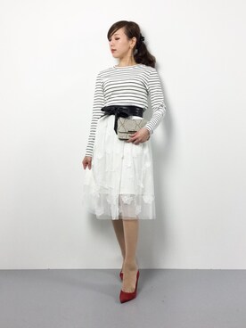 JULIAさん（レディース・160cm）の春コーディネート