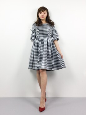 「PATTERN・fiona （パターンフィオナ）のアイテム（ワンピース/ドレス）」を使った、JULIAさん（レディース・160cm）の春コーディネート