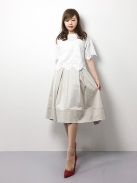 JULIAさん（レディース・160cm）の春コーディネート