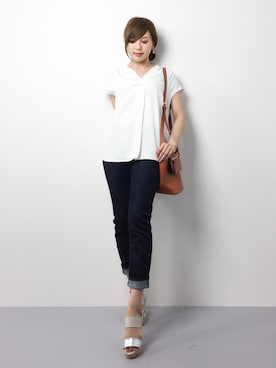 JULIAさん（レディース・160cm）の春コーディネート