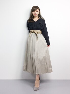JULIAさん（レディース・160cm）の春コーディネート
