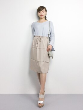 JULIAさん（レディース・160cm）の夏コーディネート