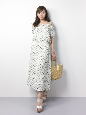 JULIAさん（レディース・160cm）の夏コーディネート