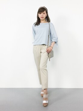 JULIAさん（レディース・160cm）の夏コーディネート