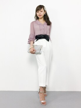 JULIAさん（レディース・160cm）の夏コーディネート