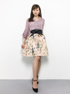 JULIAさん（レディース・160cm）の夏コーディネート