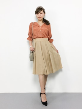 JULIAさん（レディース・160cm）の夏コーディネート