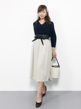 JULIAさん（レディース・160cm）の夏コーディネート