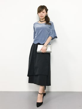 JULIAさん(レディース・160cm)の夏コーディネート