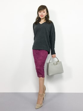 JULIAさん（レディース・160cm）の秋コーディネート