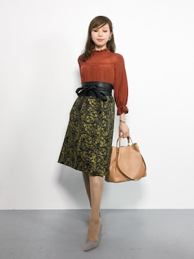 JULIAさん（レディース・160cm）の秋コーディネート