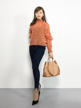 JULIAさん（レディース・160cm）の秋コーディネート