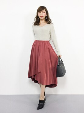 JULIAさん（レディース・160cm）の秋コーディネート