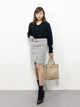 JULIAさん（レディース・160cm）の秋コーディネート