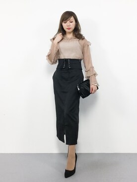 JULIAさん(レディース・160cm)の秋コーディネート