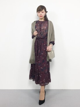 JULIAさん（レディース・160cm）の秋コーディネート