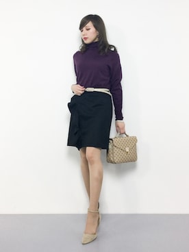 JULIAさん（レディース・160cm）の秋コーディネート