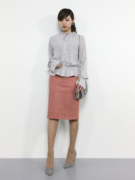 JULIAさん（レディース・160cm）の冬コーディネート