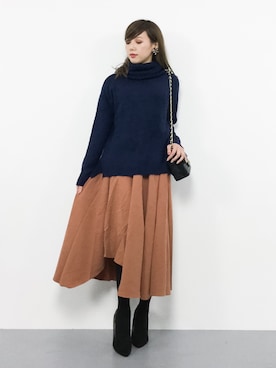 JULIAさん(レディース・160cm)の冬コーディネート