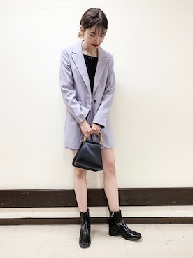 KUROさん（レディース・166cm）の春コーディネート