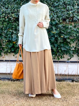 「ミントグリーン」｜こつさん（レディース・152cm）の春コーディネート