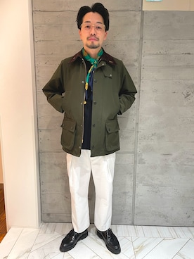 「仕事着」｜「アイテム（その他アウター）」を使った、junさん（メンズ・171cm）の冬コーディネート