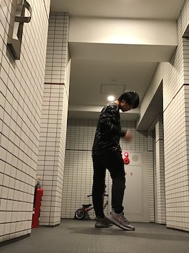 優雅さん（メンズ・168cm）の冬コーディネート