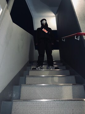 「ADD（アド）のアイテム」を使った、優雅さん（メンズ・168cm）の冬コーディネート