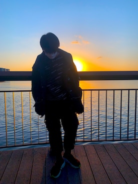 優雅さん（メンズ・169cm）の春コーディネート