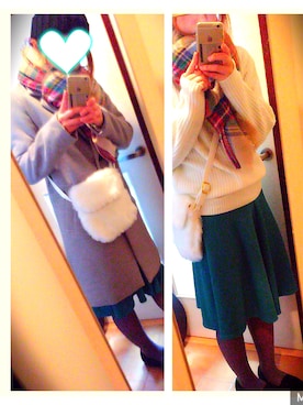 maayaさん（レディース・156cm）の冬コーディネート