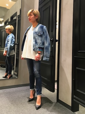 fuyukoさん（レディース・152cm）の冬コーディネート