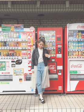 「I am I in fact...（アイアムアイインファクト）のアイテム（ブルゾン）」を使った、vickiさん（レディース・160cm）の冬コーディネート