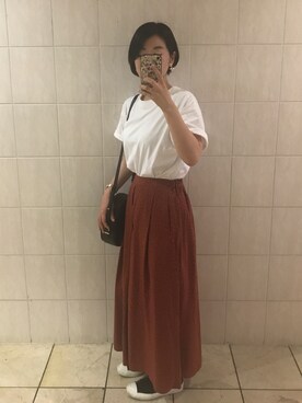「アイテム（イヤリング）」を使った、𝕄.さん（レディース・158cm・20代）の夏コーディネート