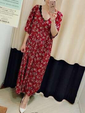 「AS as know as（エーエス アズノウアズ）のアイテム（ワンピース）」を使った、eriさん（レディース・152cm）の夏コーディネート