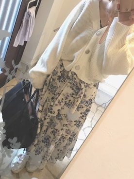 「JUSGLITTY（ジャスグリッティー）のアイテム（ワンピース/ドレス）」を使った、eriさん（レディース・152cm）の春コーディネート