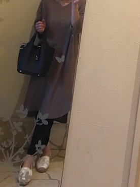 「味噌買いに」｜eriさん（レディース・152cm）の春コーディネート